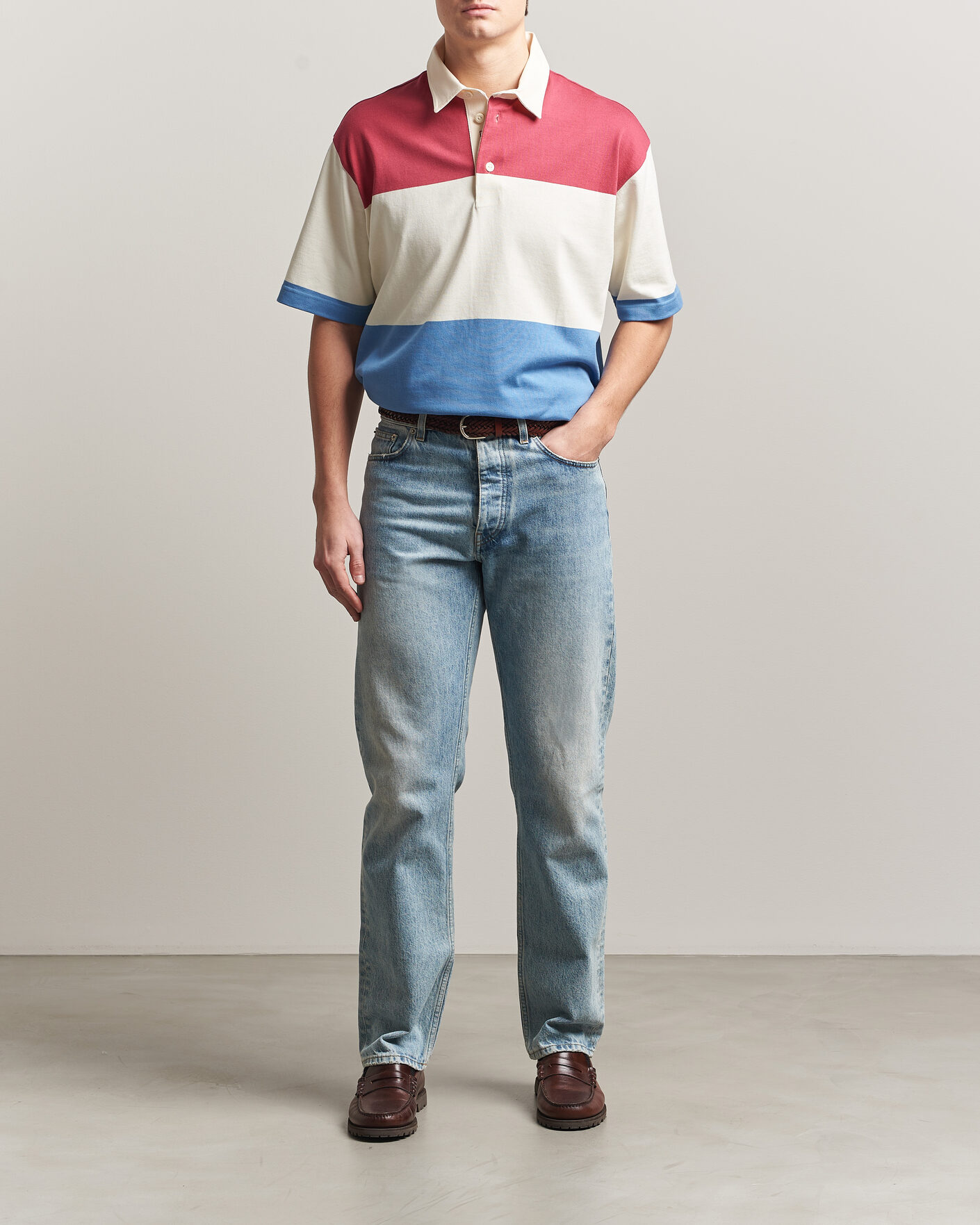Heren | Polo's | Gant | Striped Short Sleeve Rugger Multi