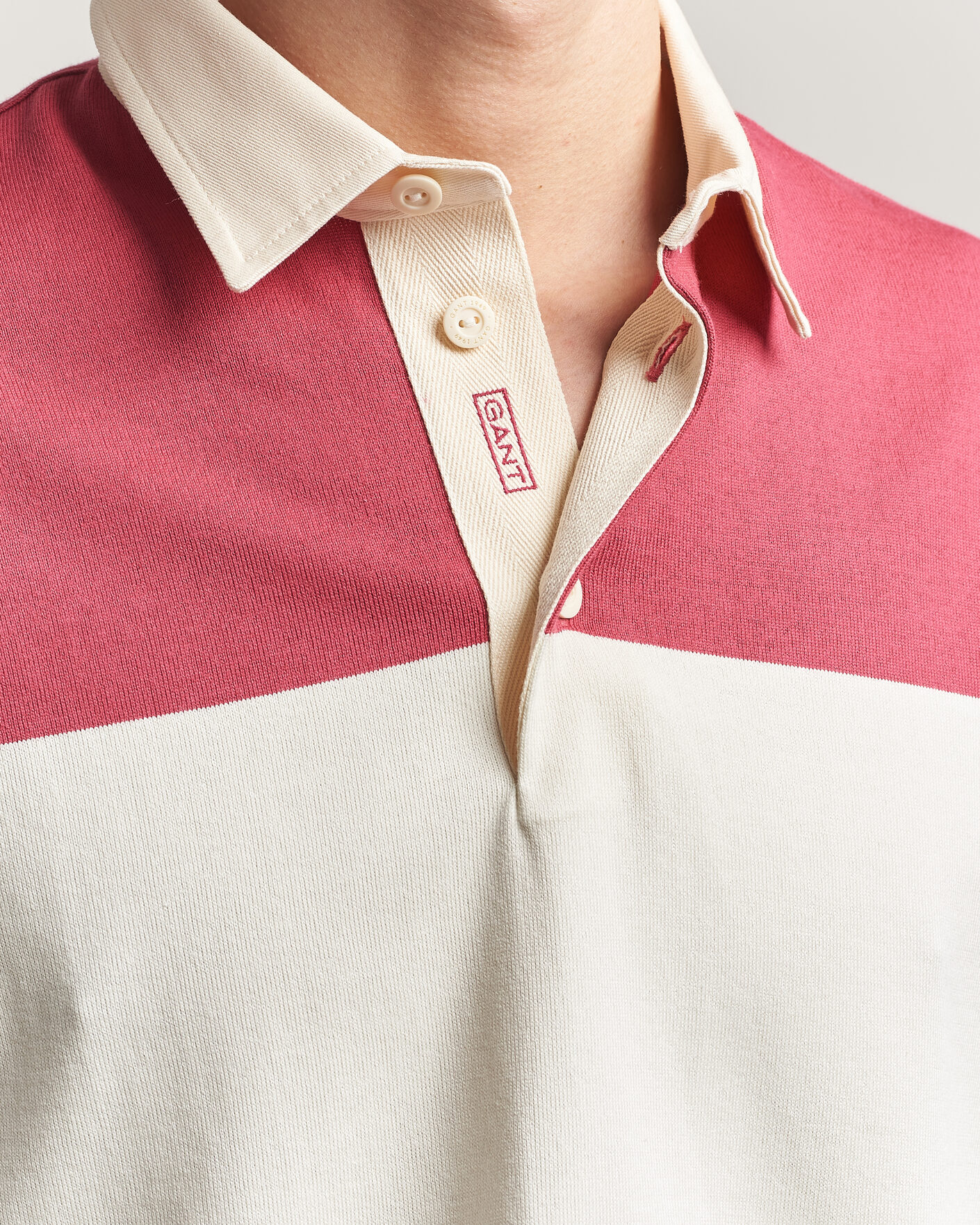 Heren | Polo's | GANT | Striped Short Sleeve Rugger Multi