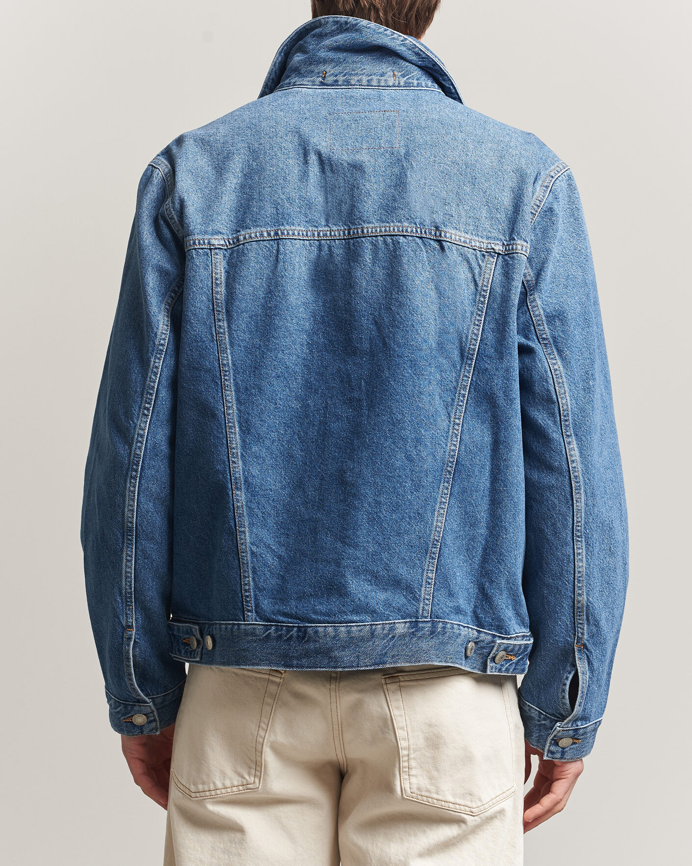 Heren | Jassen | Gant | Denim Trucker Jacket Mid Blue