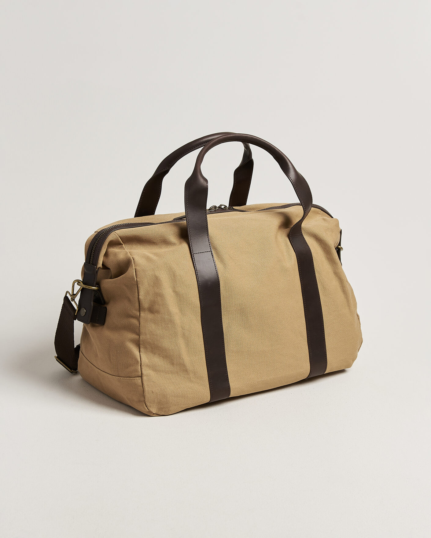 Heren | Tassen | GANT | Washed Canvas Duffle Bag Warm Khaki