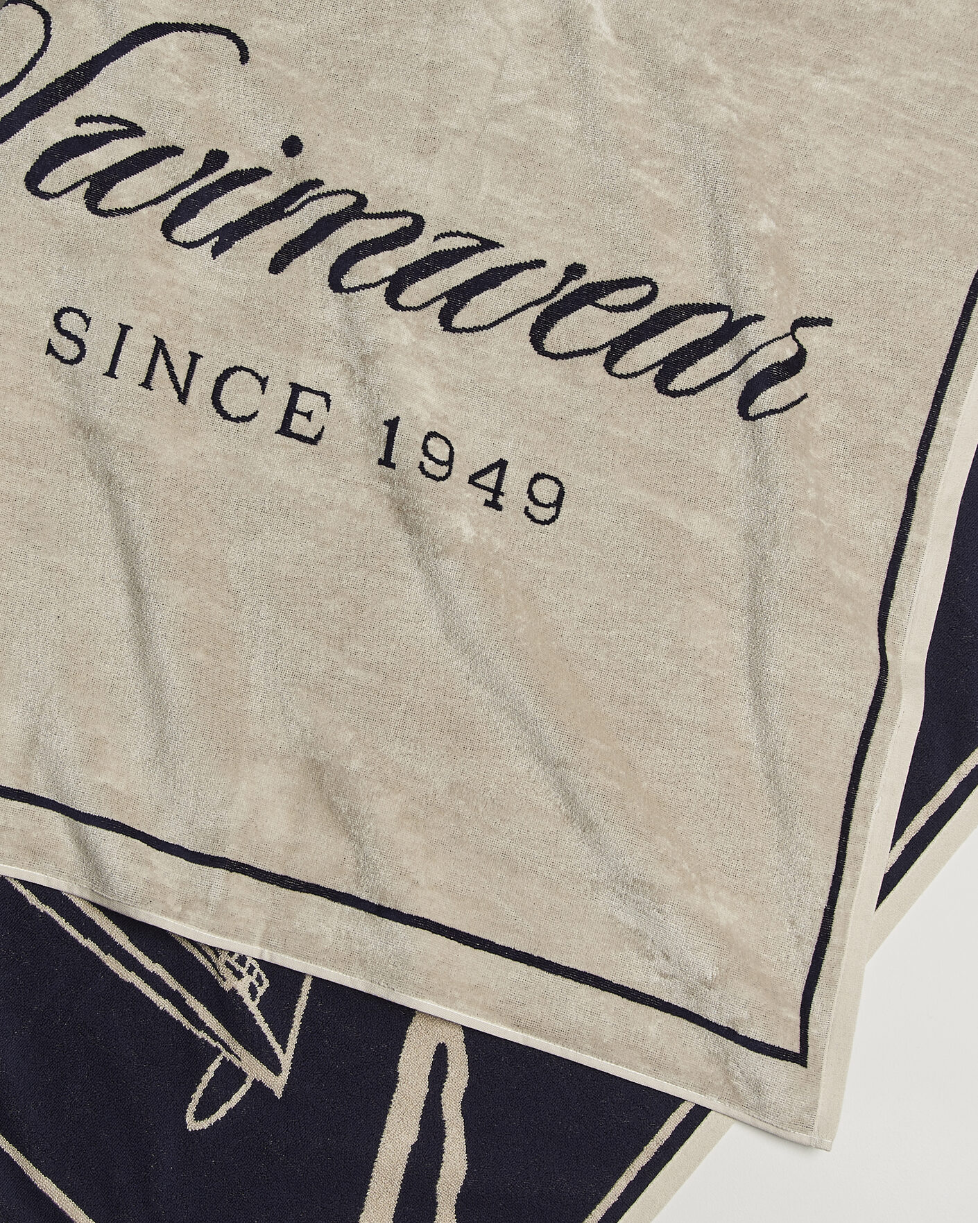 Homme | Tissus | GANT | Since 1949 Beach Towel Faded Beige