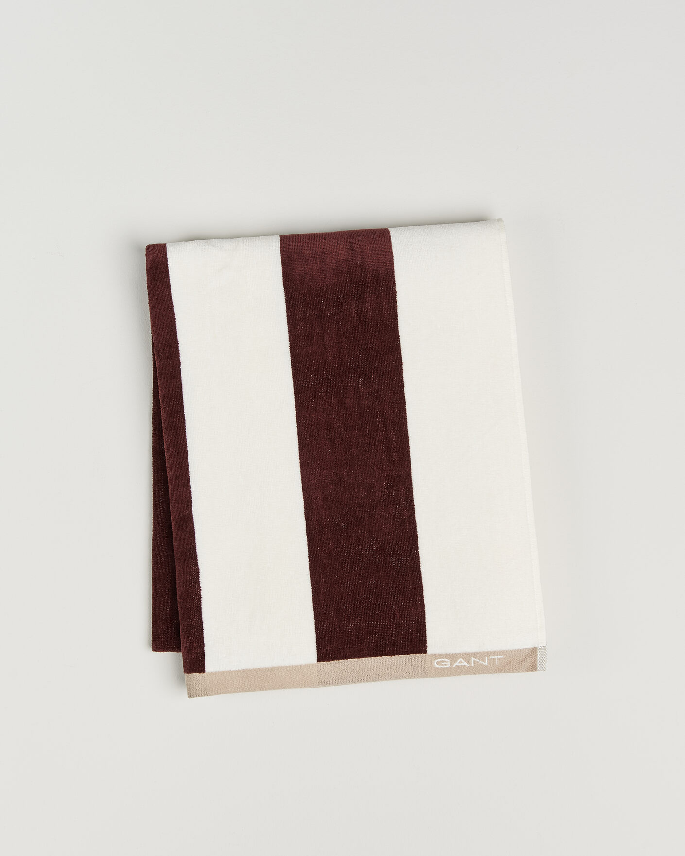 Homme | Tissus | GANT | Striped Beach Towel Fresh Soil