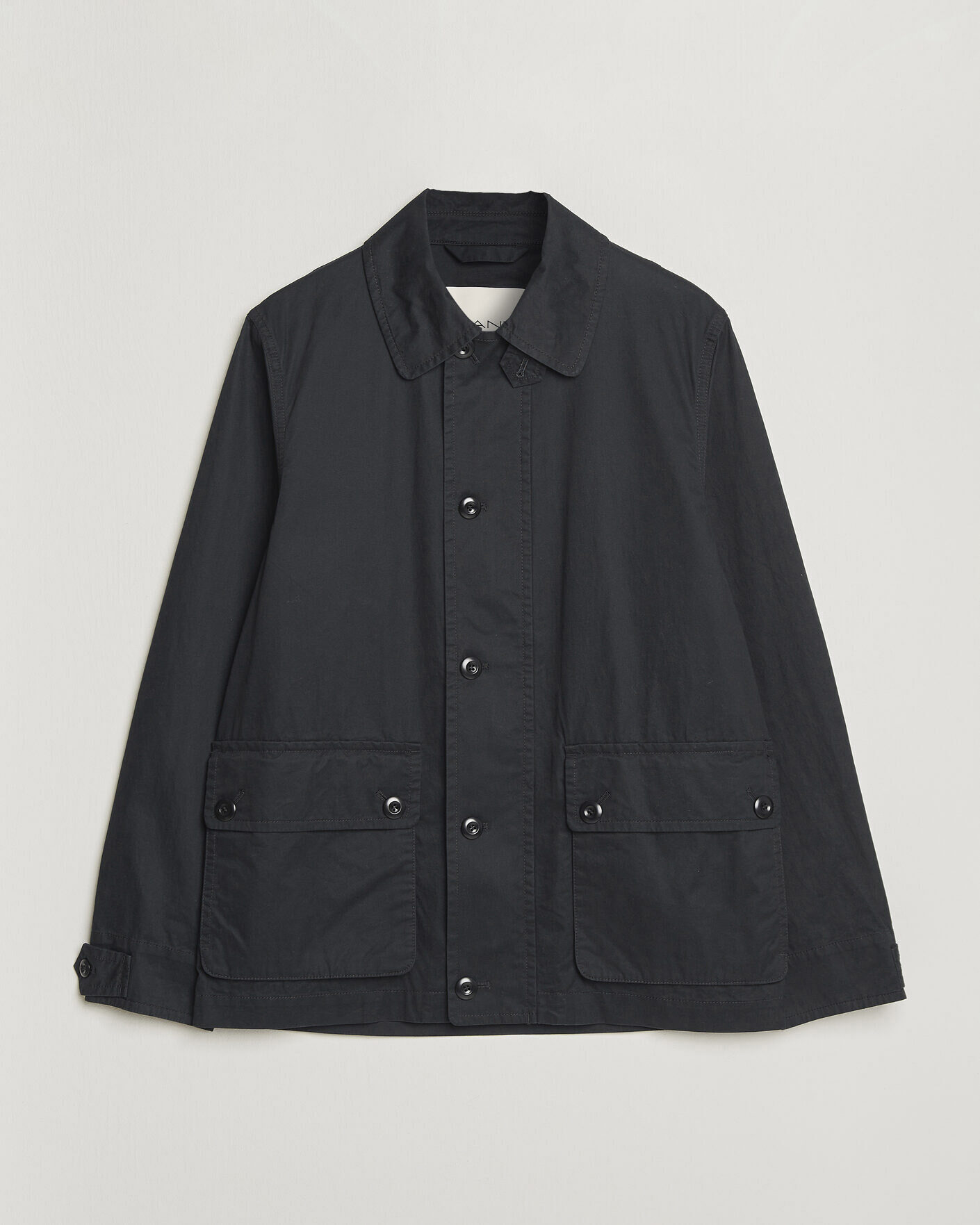 Homme | Manteaux Et Vestes | Gant | Cotton Decker Jacket Black