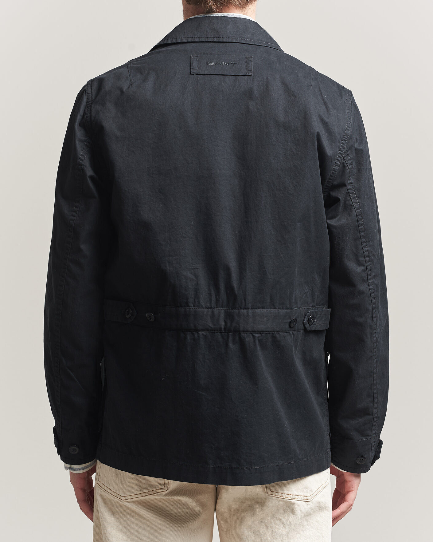 Homme | Manteaux Et Vestes | Gant | Cotton Decker Jacket Black