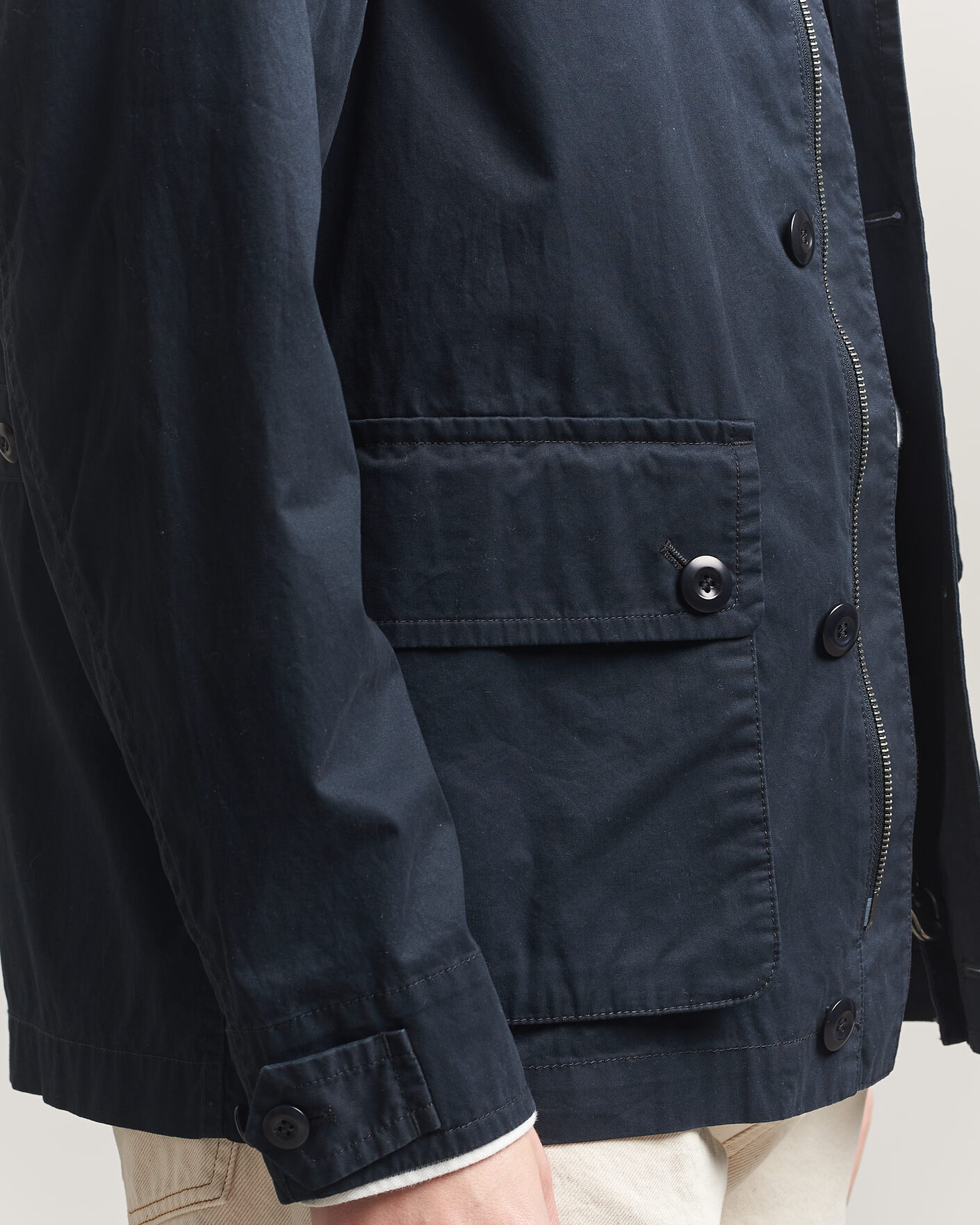 Heren | Jassen | GANT | Cotton Decker Jacket Black