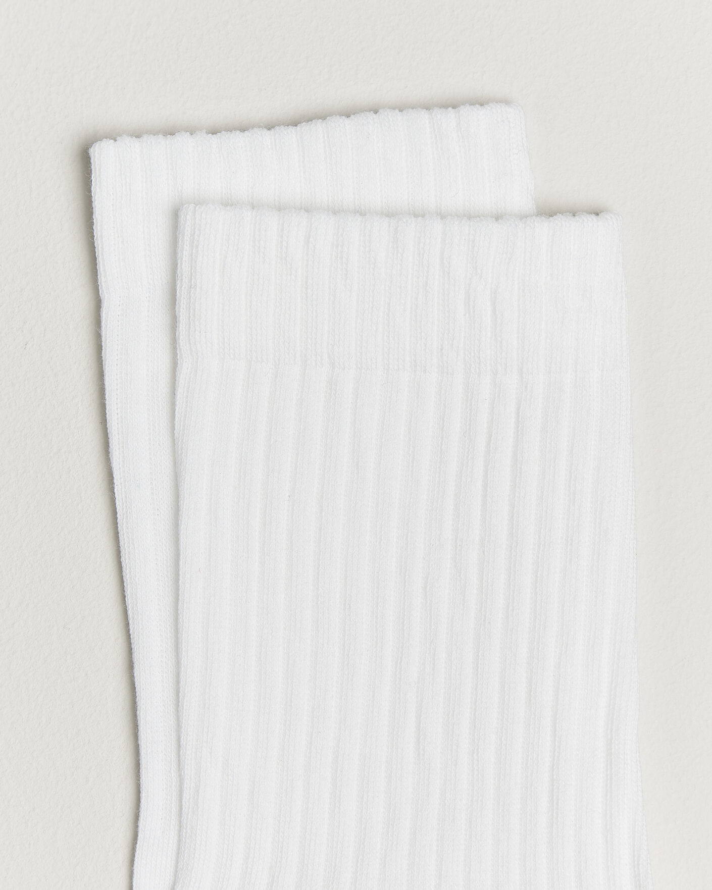 Homme | Sous-Vêtements Et Chaussettes | Falke | Run Rib Crew Sock White
