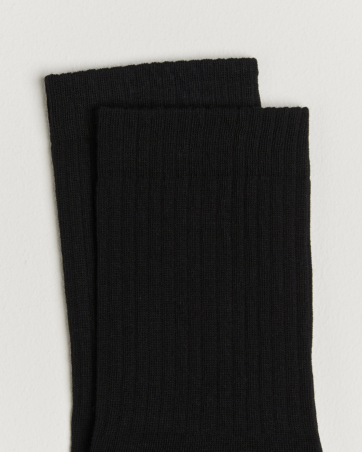 Homme | Sous-Vêtements Et Chaussettes | Falke | Run Rib Crew Sock Black