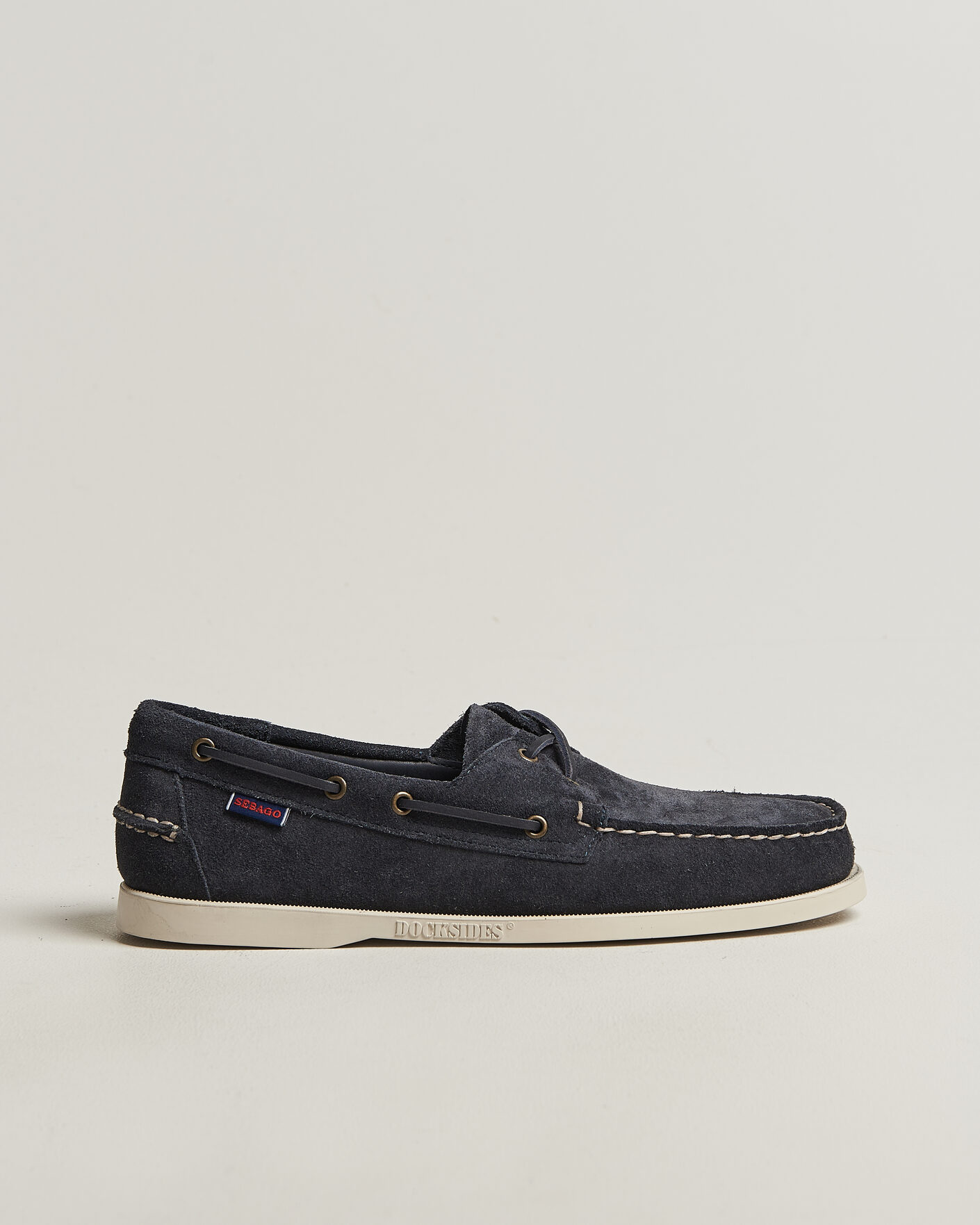 Heren | Bootschoenen | Sebago | Docksides Suede Boat Shoe Blue Navy