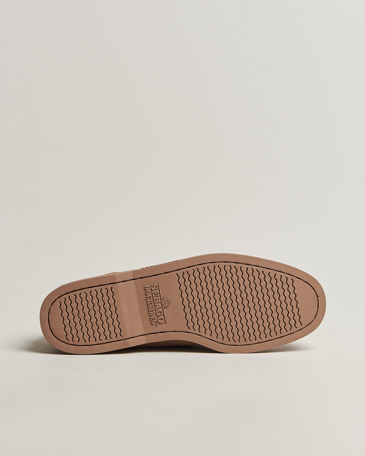 Heren | Bootschoenen | Sebago | Docksides Portland Nubuck Boat Shoe Beige Taupe
