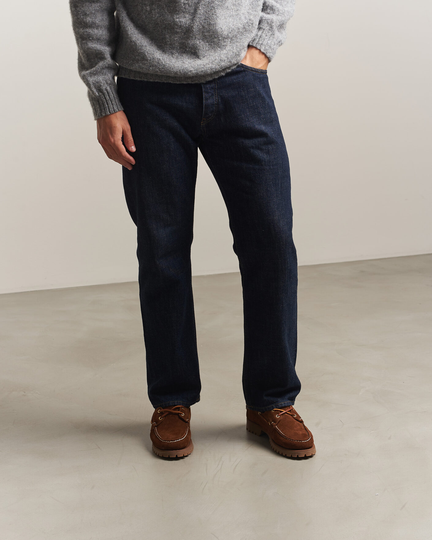 Heren | Instappers | Sebago | Ranger Suede Loafer Dark Brown
