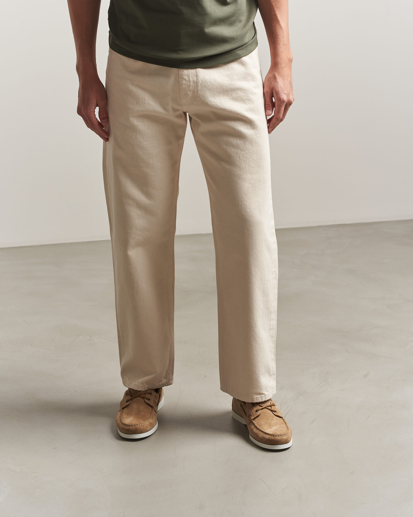 Homme | Chaussures Bateau | Paraboot | Barth Boat Shoe Beige Suede