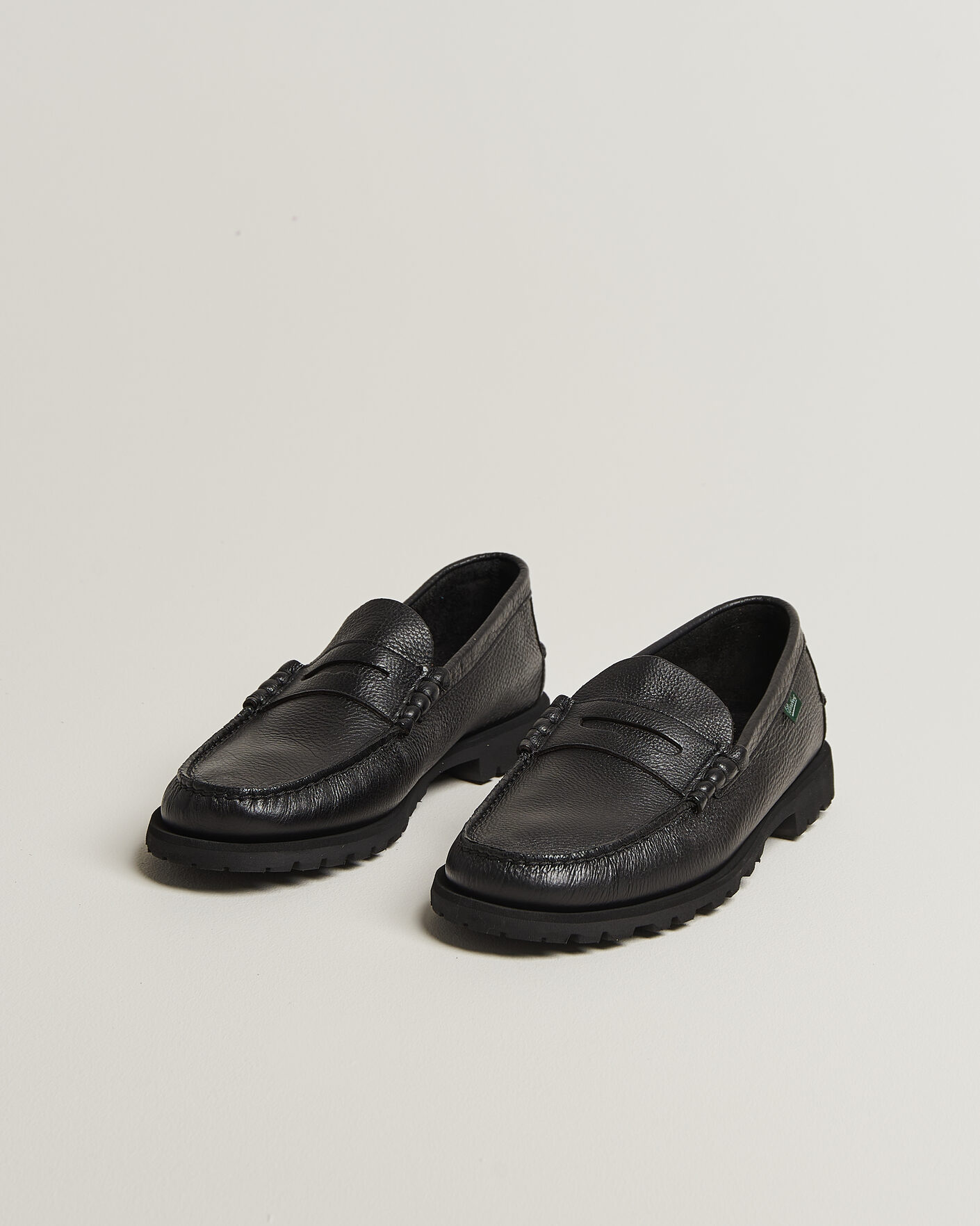 Homme | Loafers | Paraboot | Coraux Raid Moccasin Black