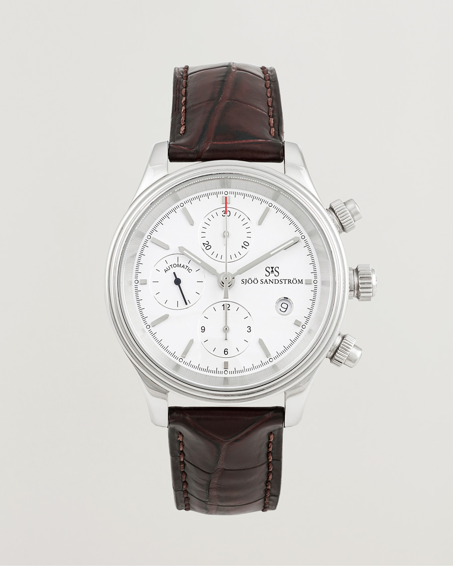 Homme | Pre-Owned & Vintage Watches | Sjöö Sandström Pre-Owned | Royal Steel Chrono