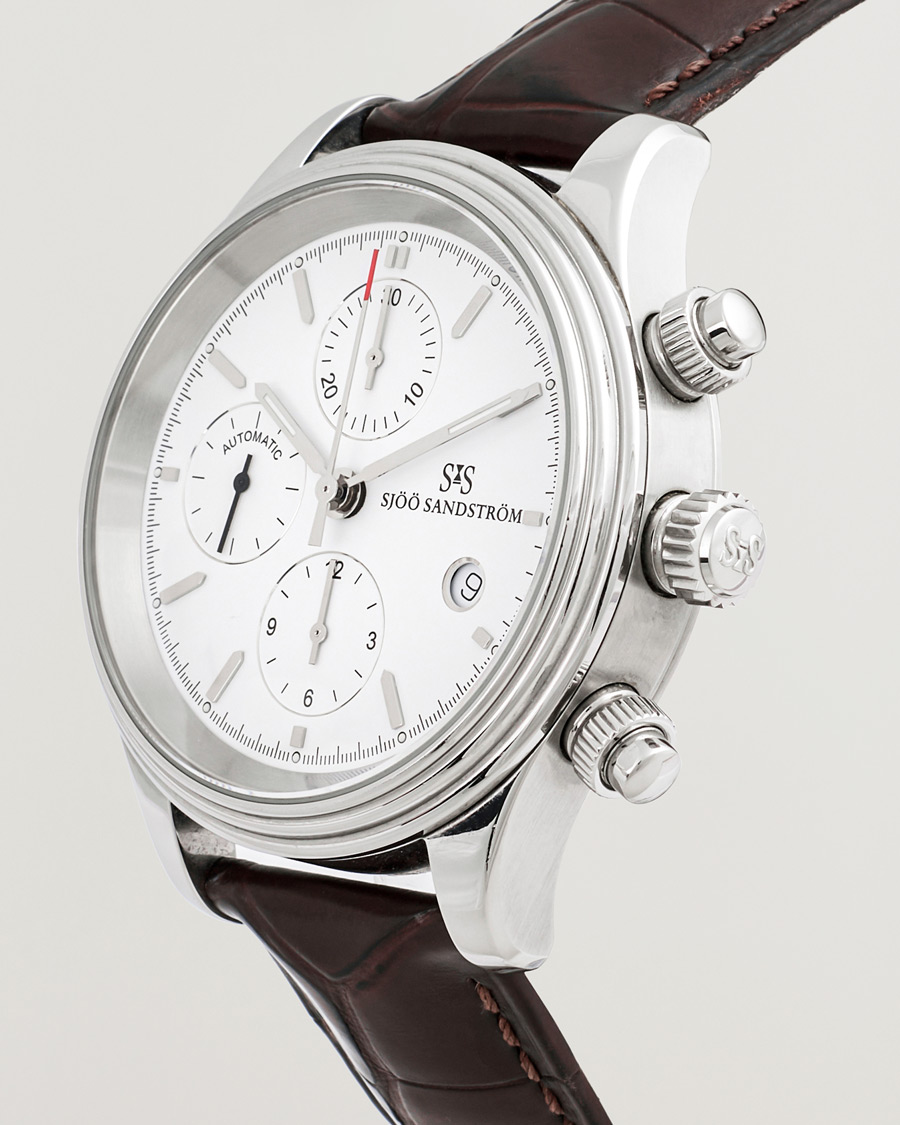 Homme | Pre-Owned & Vintage Watches | Sjöö Sandström Pre-Owned | Royal Steel Chrono