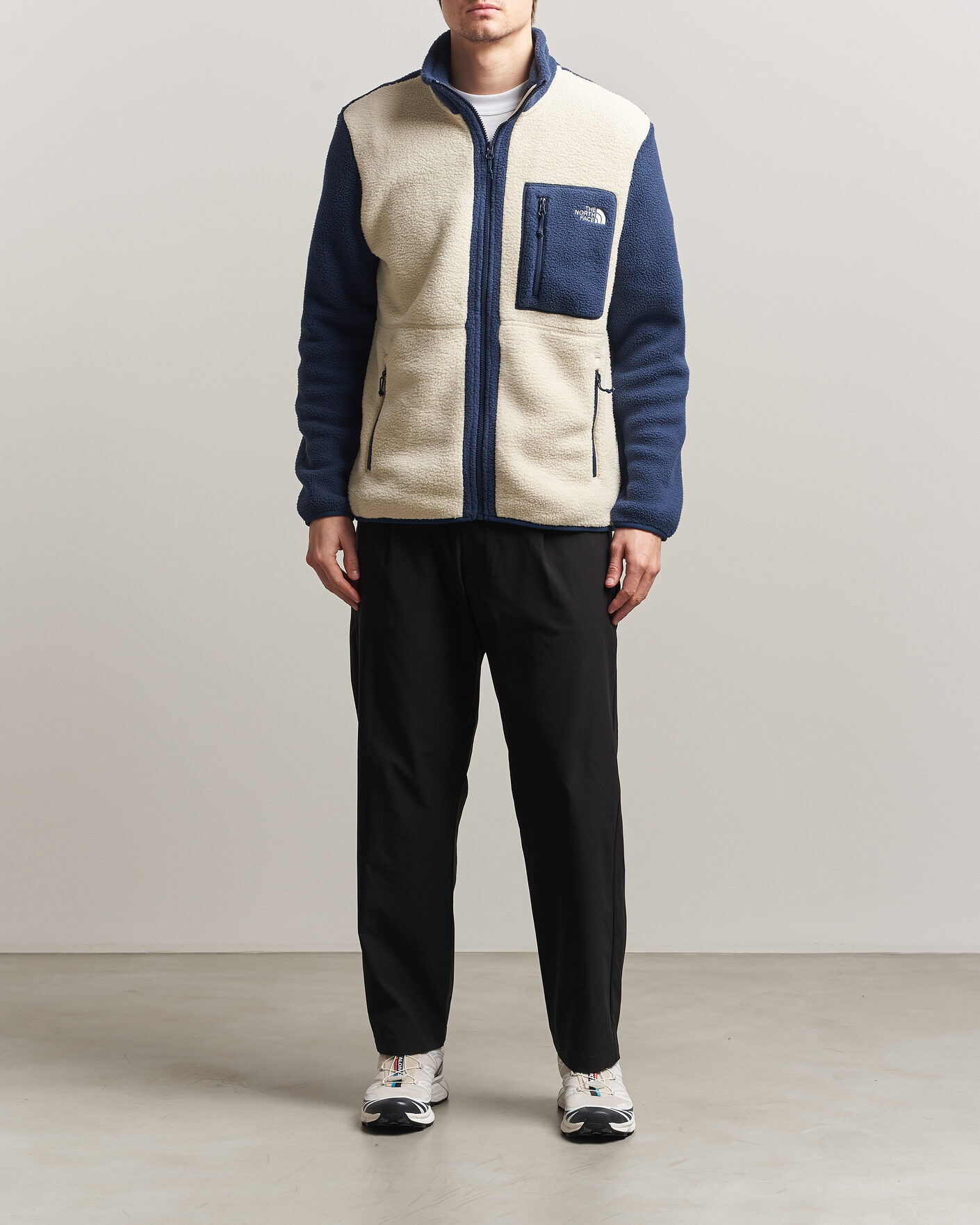 Homme | Pulls Et Tricots | The North Face | Yumiori Fleece Full Zip Desert Stone