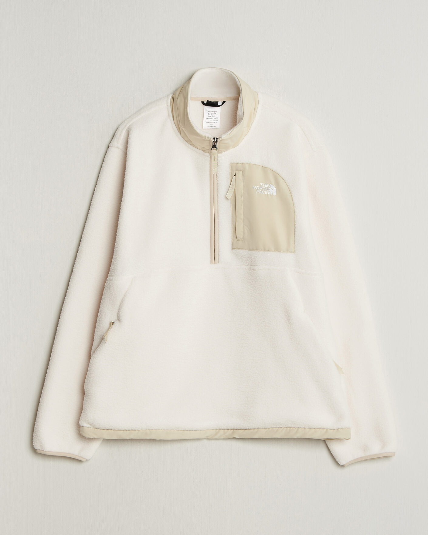 Heren | Truien | The North Face | Yumiori Fleece Half Zip White Dune