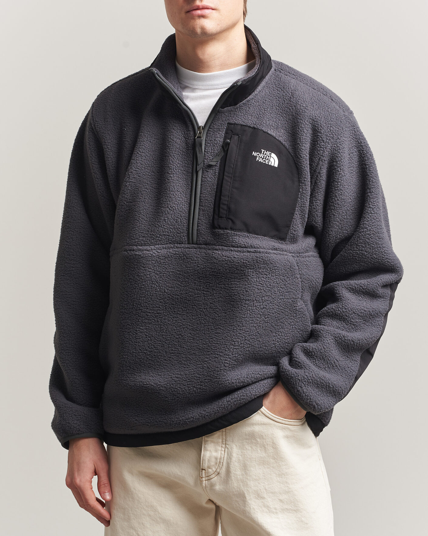 Heren | Truien | The North Face | Yumiori Fleece Half Zip Asphalt Grey