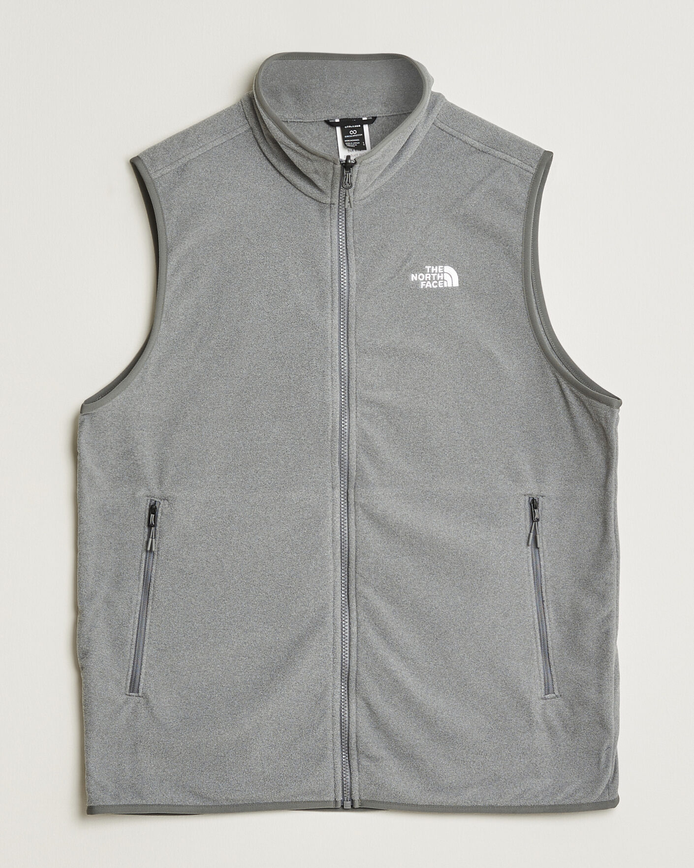 Heren | Truien | The North Face | Glacier Fleece Vest Grey
