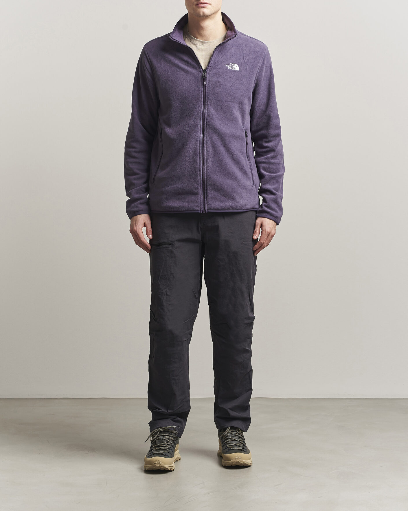 Homme | Pulls Et Tricots | The North Face | Glacier Full Zip Fleece Endless Dusk