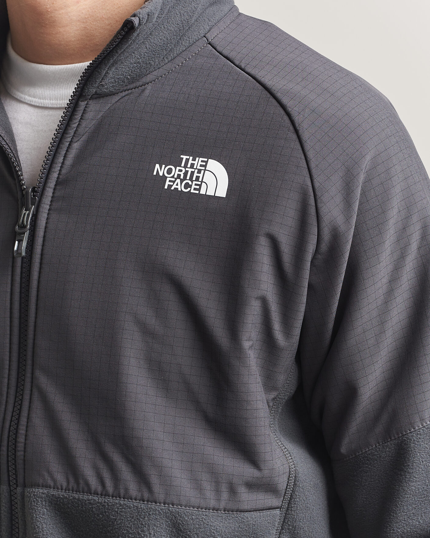 Heren | Truien | The North Face | Glacier Hybrid Fleece Black