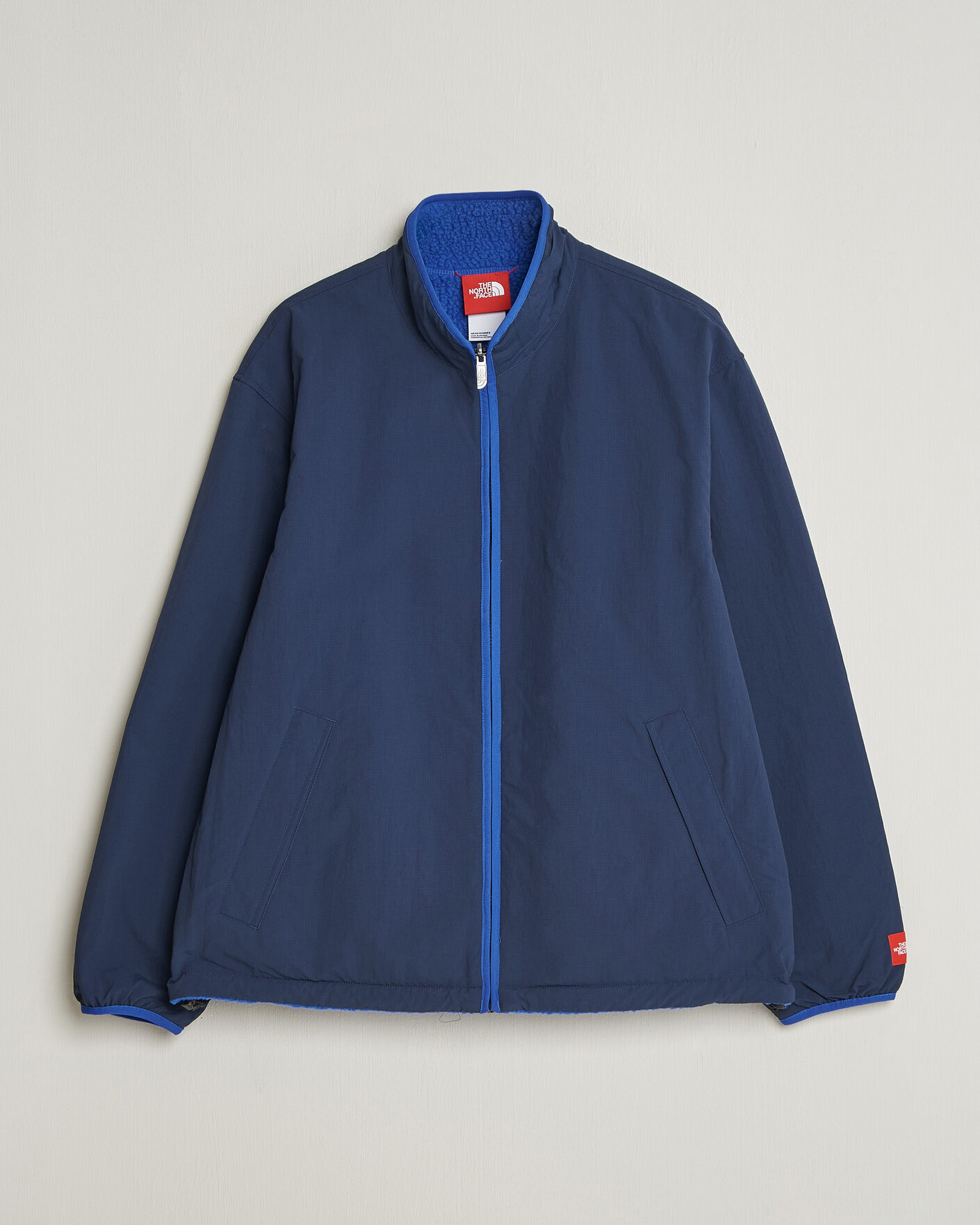 Heren | Jassen | The North Face | Red Box Reversible Fleece Jacket Summit Navy