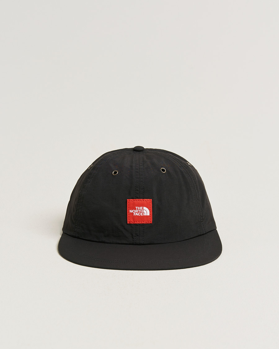Homme | Bobs Et Casquettes | The North Face | Red Box Nylon Hat Black