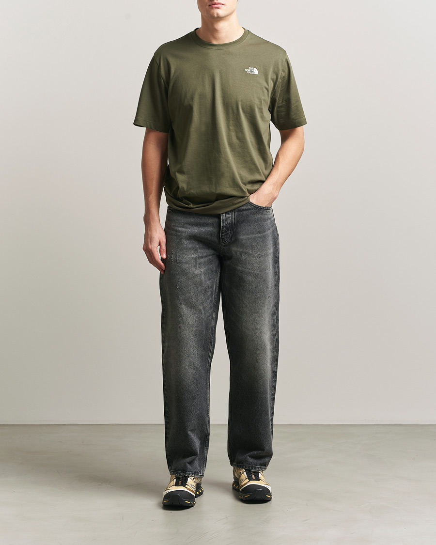 Heren | T-shirts | The North Face | Evolution Simple Dome T-Shirt New Taupe Green