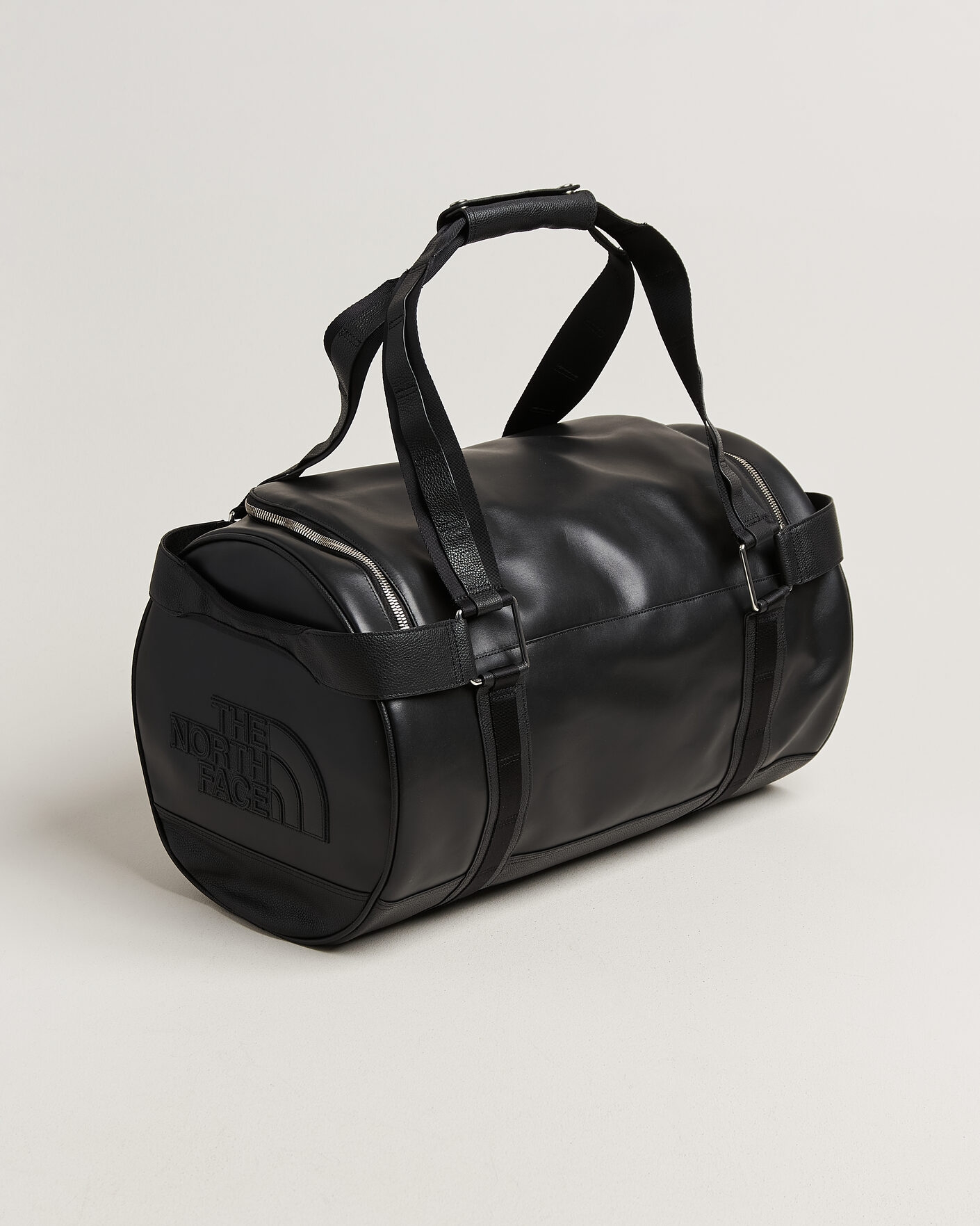 Heren | Tassen | The North Face | Anniversary Base Camp Duffel Leather Black