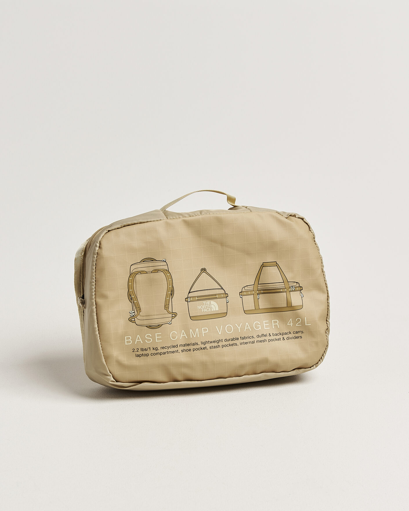 Homme | Sacs | The North Face | Base Camp Voyager Duffel 42 Khaki Stone
