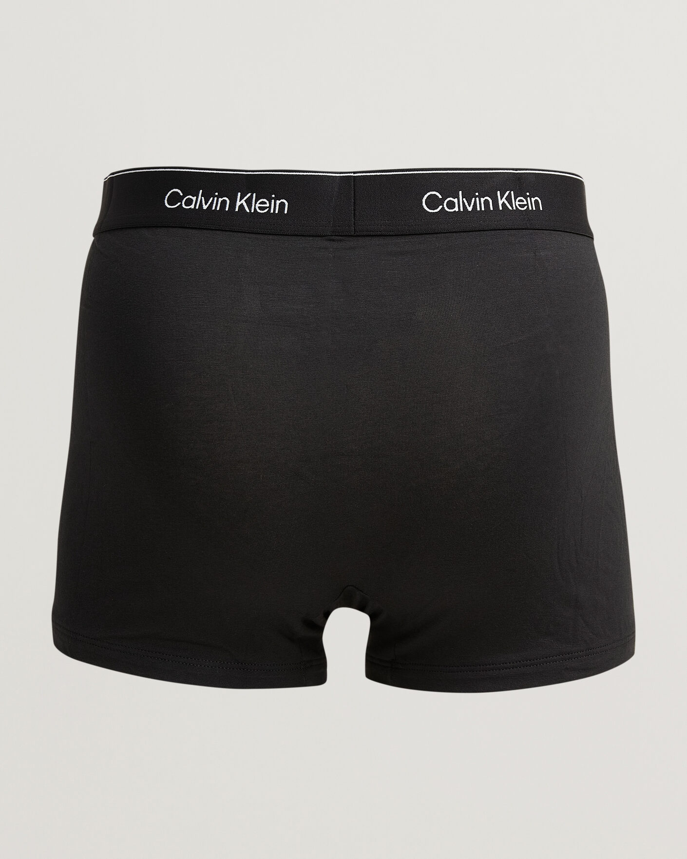 Heren | Ondergoed | Calvin Klein | 3-Pack Icon Cotton Stretch Relaxed Trunk Black
