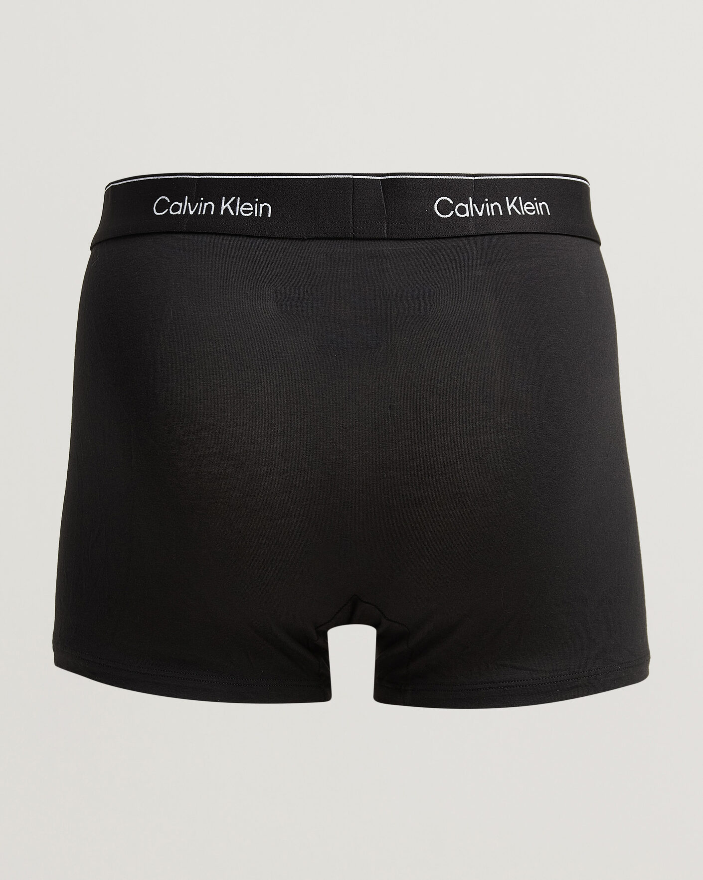 Heren | Ondergoed | Calvin Klein | 3-Pack Icon Cotton Stretch Relaxed Trunk Black
