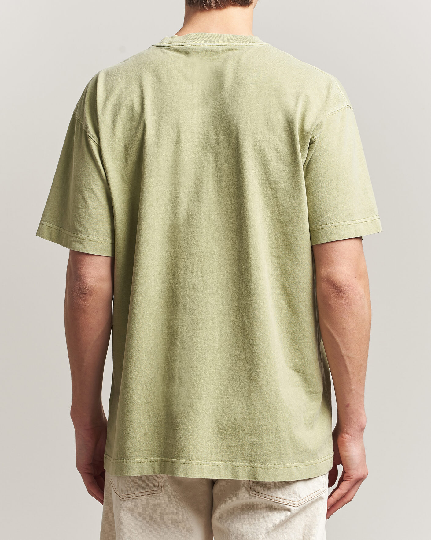 Heren | T-shirts | Carhartt WIP | Nelson Cotton T-Shirt Gentle Green