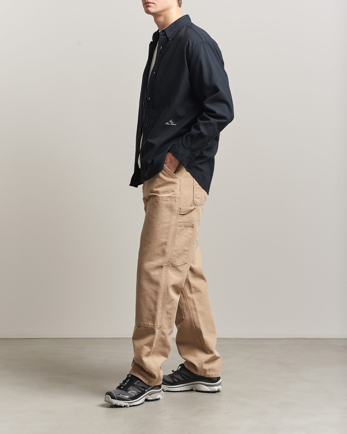 Homme | Pantalons | Carhartt WIP | Double Knee Pants Dusty Age Brown