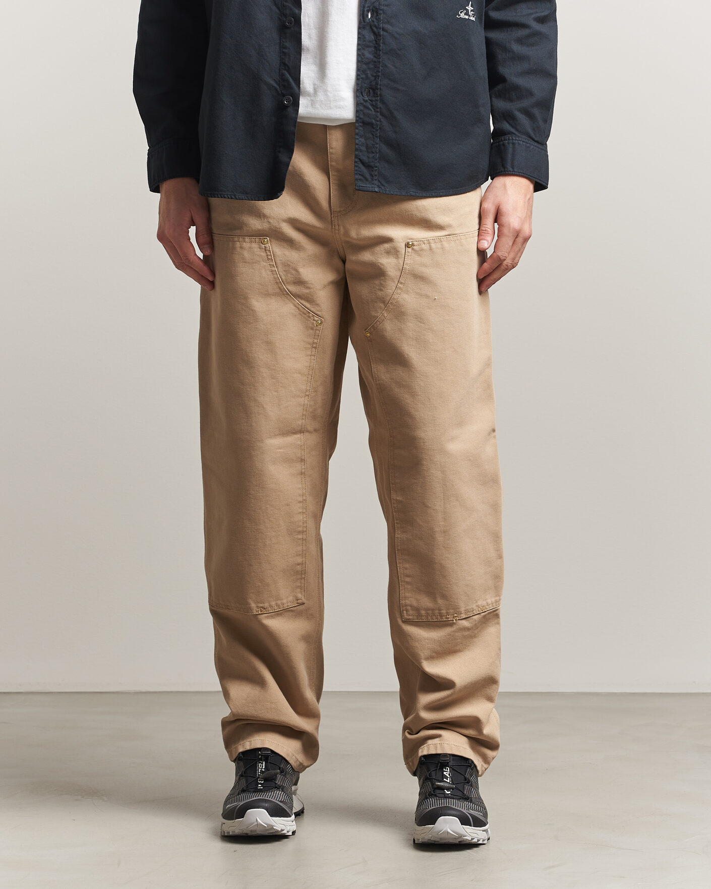 Homme | Pantalons | Carhartt WIP | Double Knee Pants Dusty Age Brown