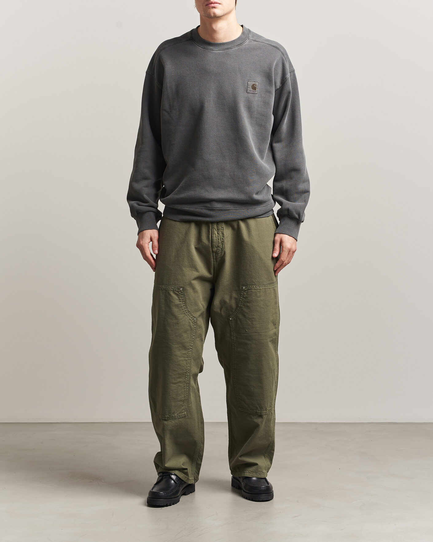 Heren | Broeken | Carhartt WIP | Walter Double Knee Pant Leaf