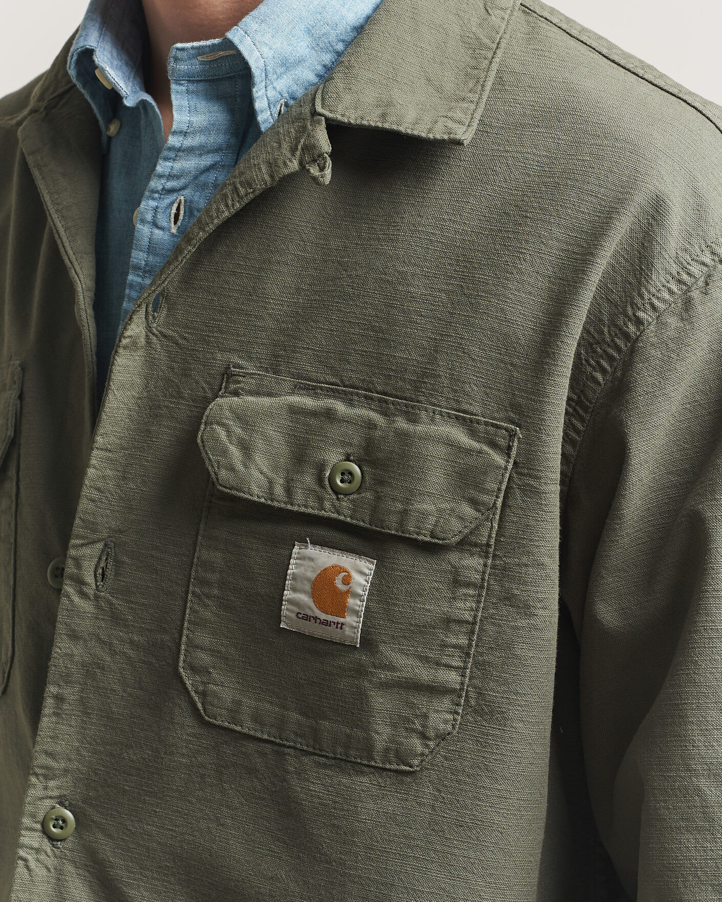 Homme | Chemises | Carhartt WIP | Kelsey Long Sleeve Shirt Leaf