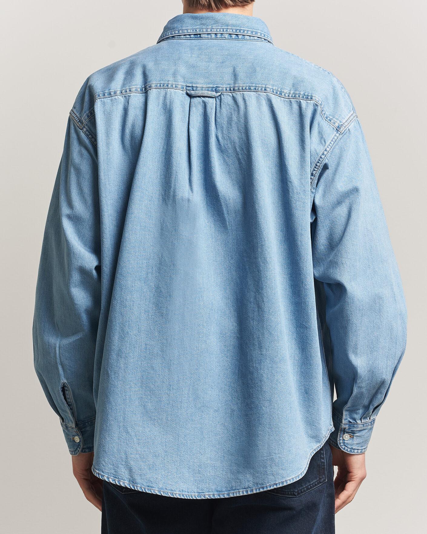 Homme | Chemises | Carhartt WIP | Lucas Denim Shirt Blue Bleached