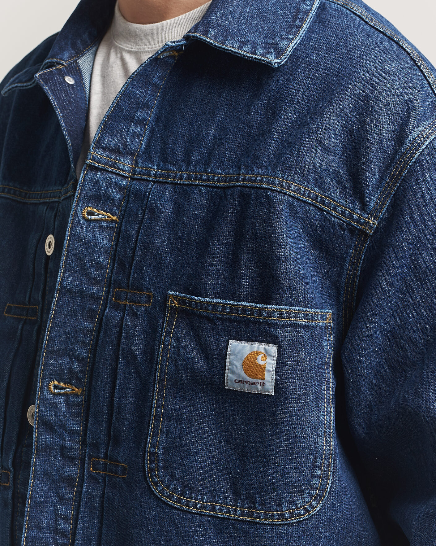Heren | Jassen | Carhartt WIP | Belmar Denim Jacket Blue Stone Wash