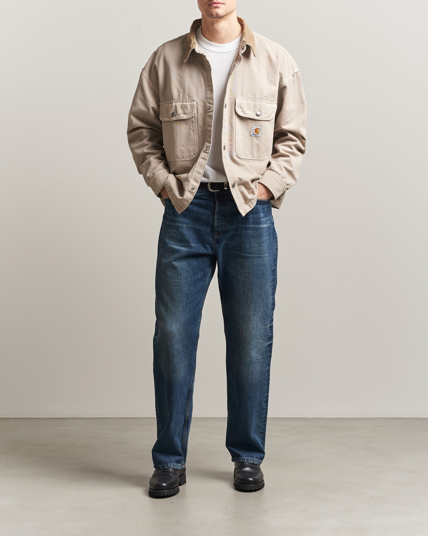 Homme | Manteaux Et Vestes | Carhartt WIP | Prescott Shirt Jacket Beige