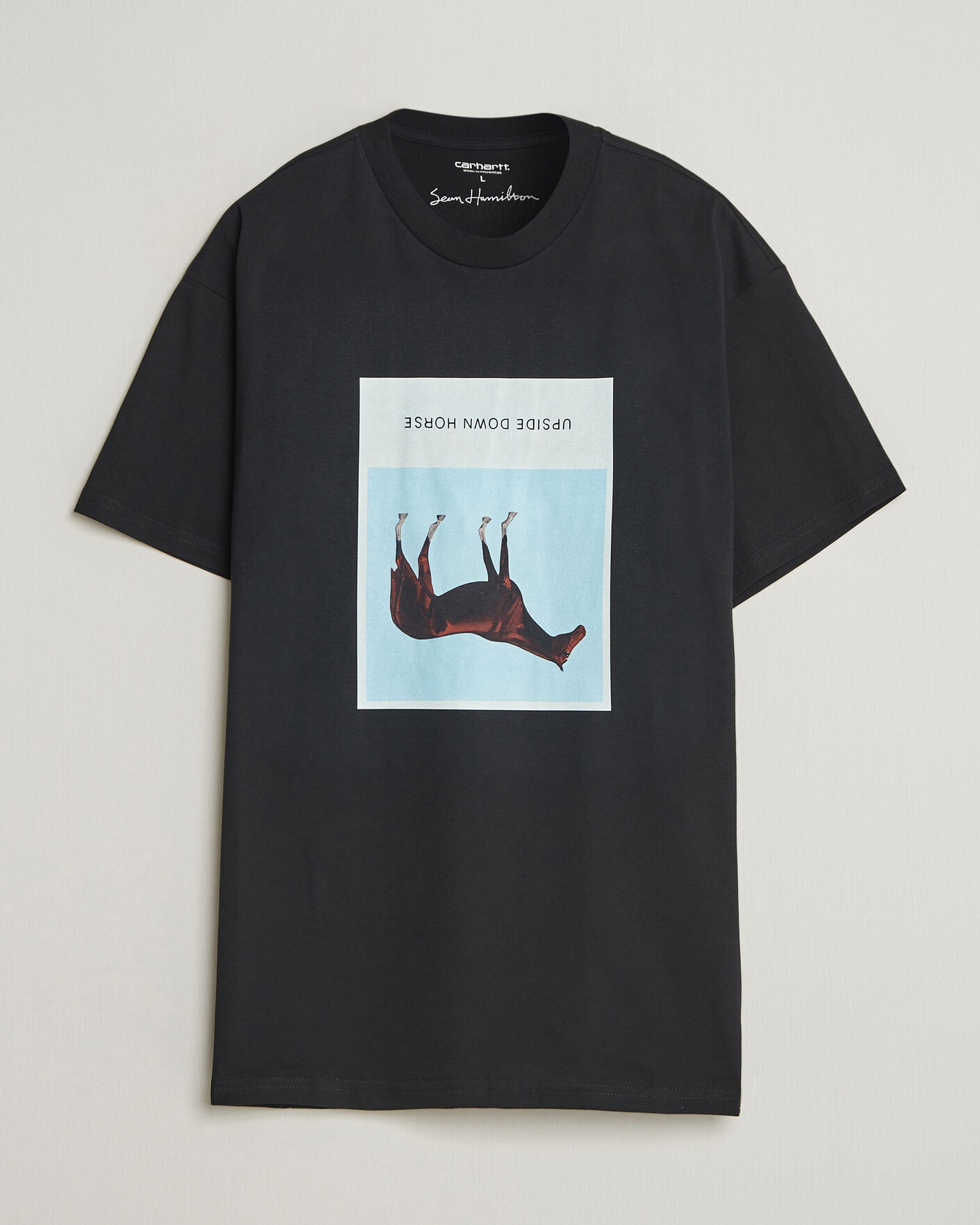 Heren | T-shirts | Carhartt WIP | Sean Hamilton 02 T-Shirt Black