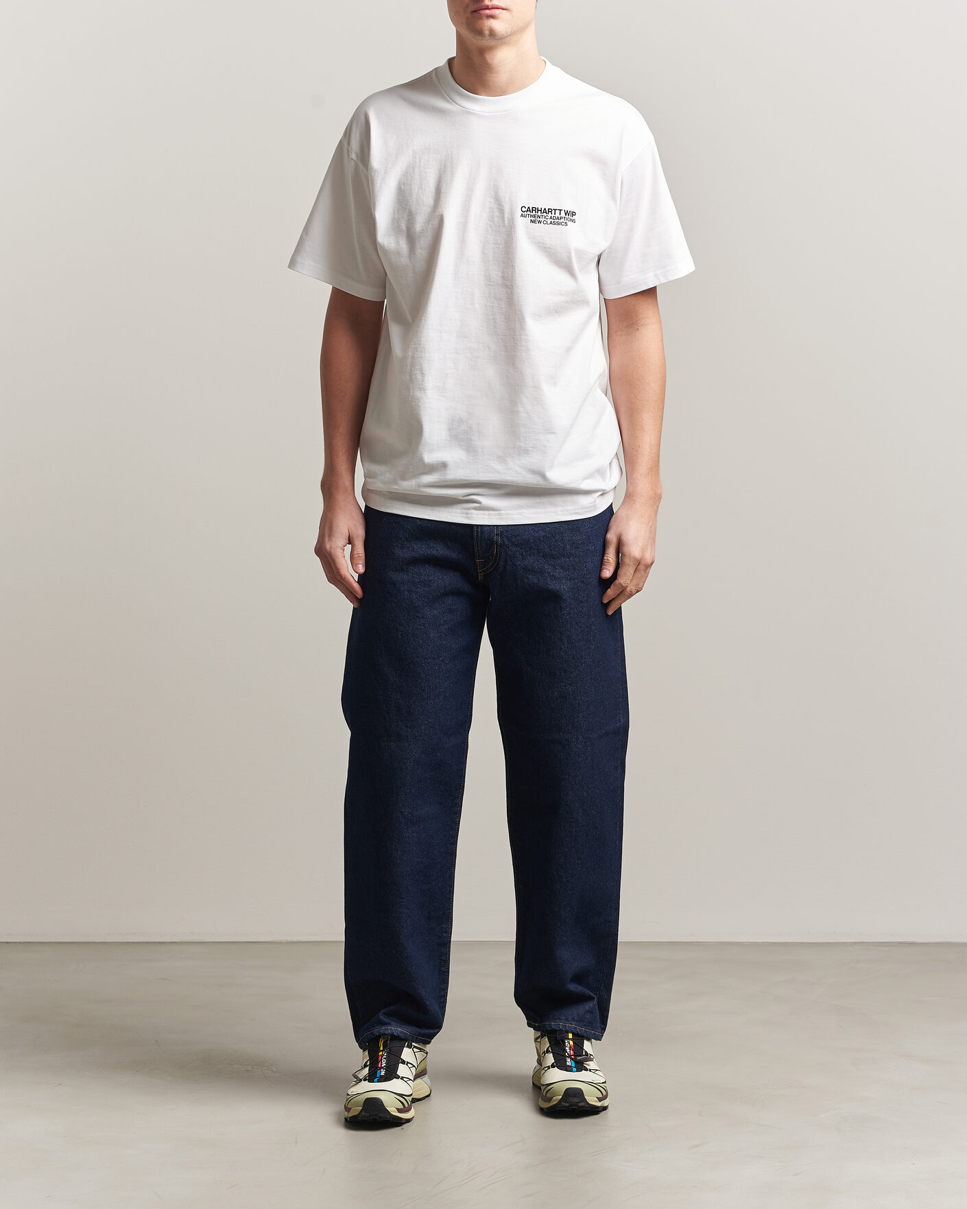 Heren | T-shirts | Carhartt WIP | Sean Hamilton 03 T-Shirt White