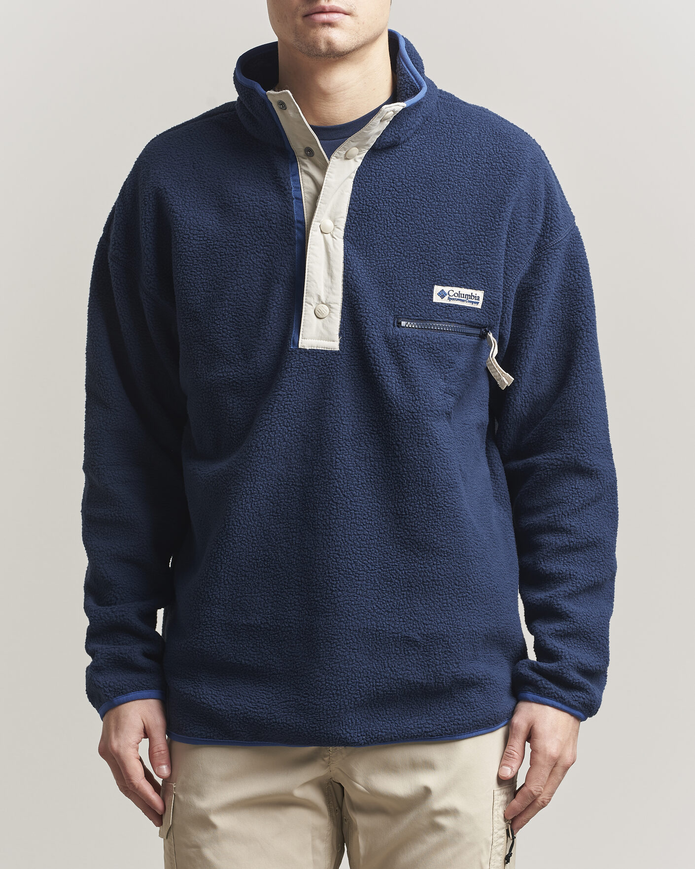 Heren | Truien | Columbia | Helvetia II Half Snap Fleece Navy