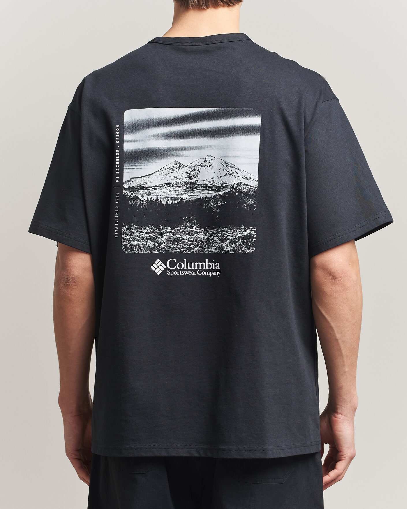 Heren | T-shirts | Columbia | Heavyweight Back Graphic T-Shirt Black