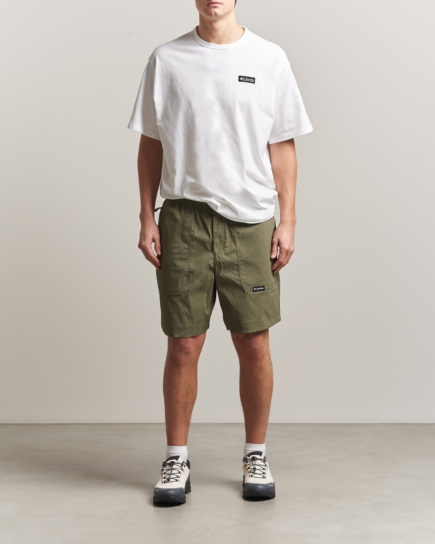 Heren | Korte broek | Columbia | Landroamer Scout Shorts Stone Green