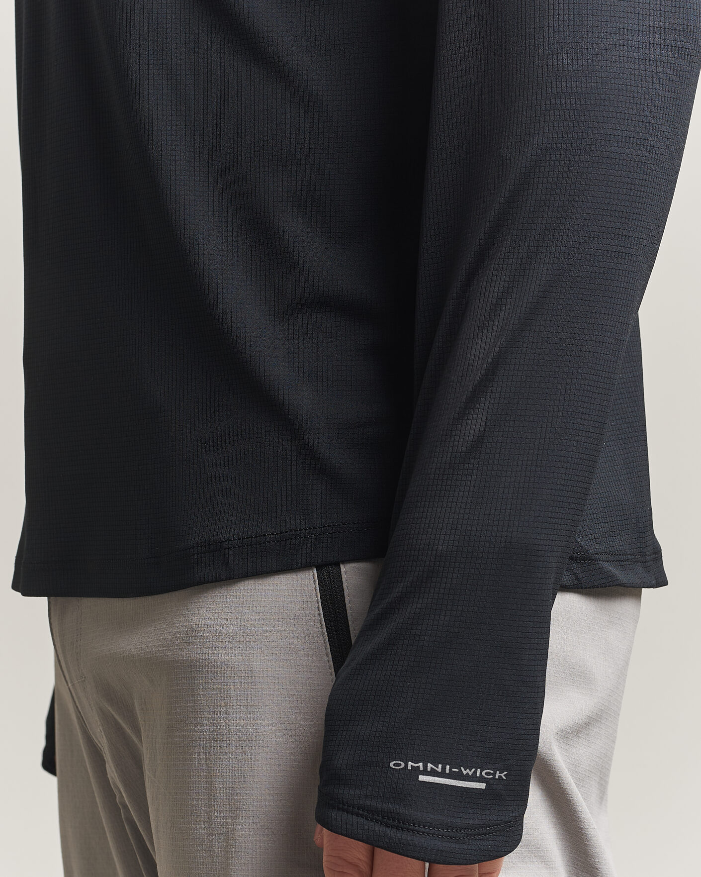 Homme | T-shirts | Columbia | Stealth Spring Half-Zip T-Shirt Black