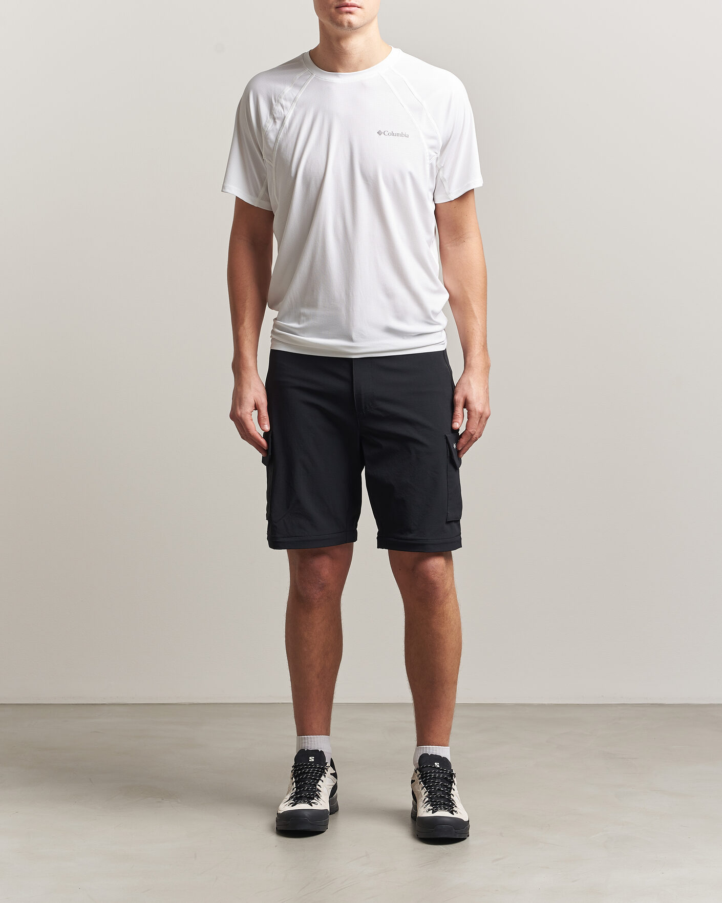Heren | T-shirts | Columbia | Stealth Spring T-Shirt White