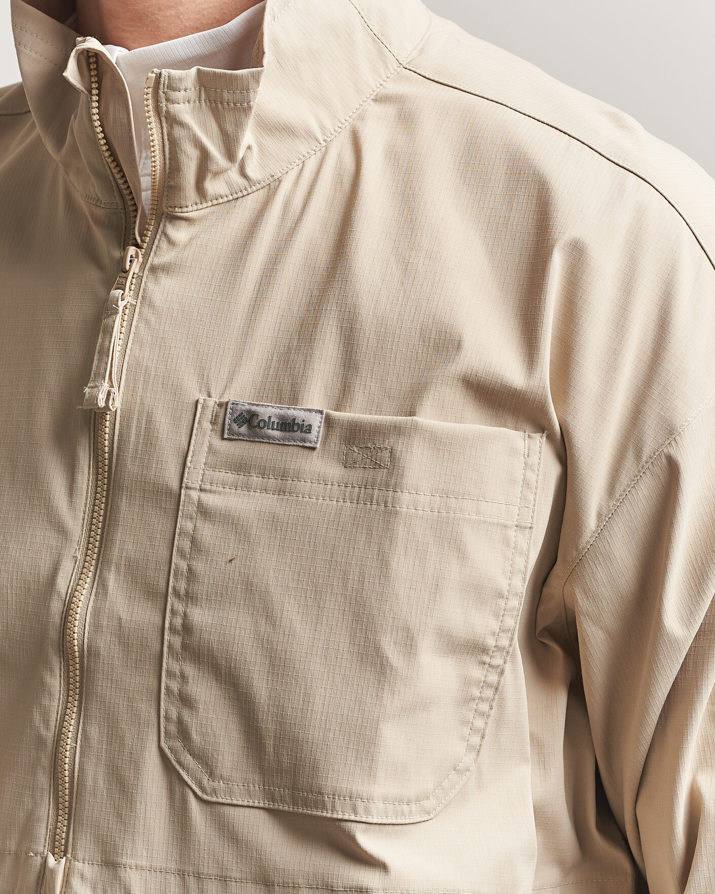 Heren | Jassen | Columbia | Landroamer Half-Zip Overshirt Ancient Fossil