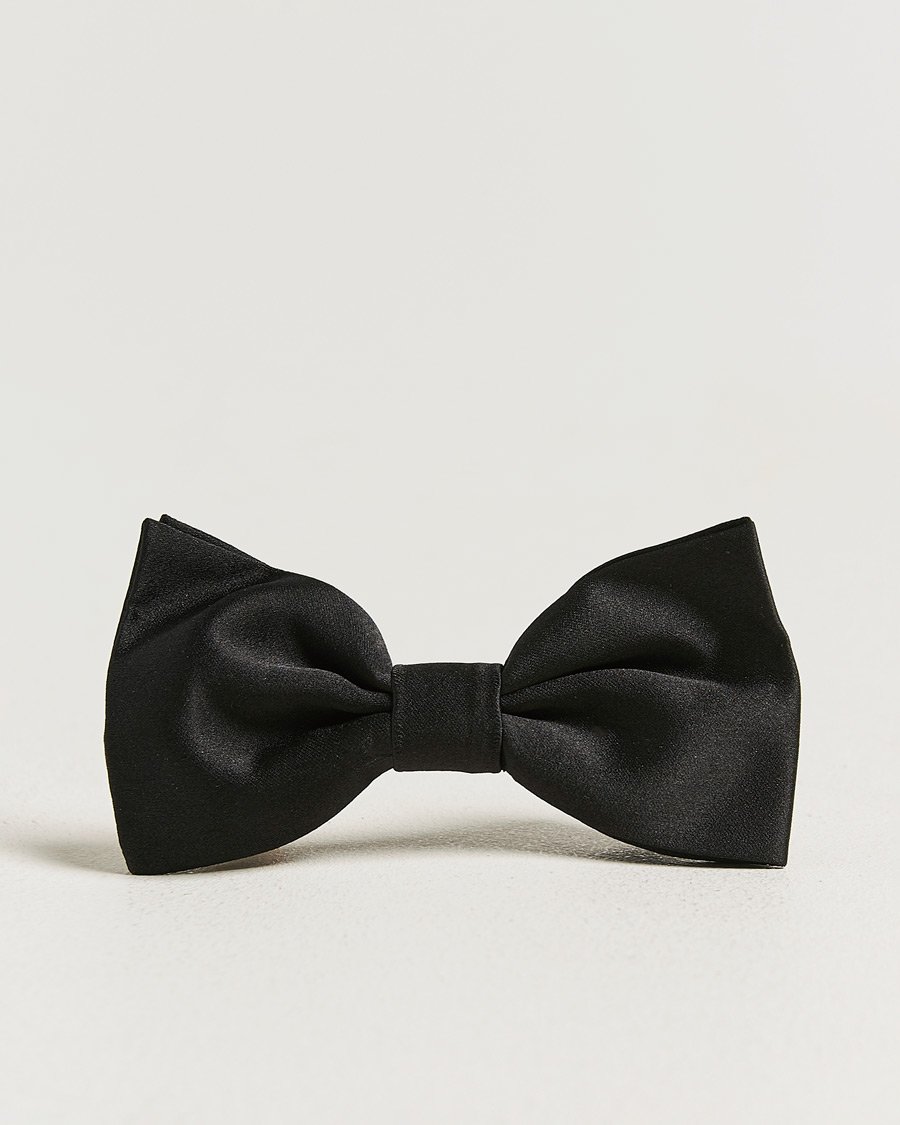 Homme | Nœuds Papillon | Canali | Silk Bow Tie Black