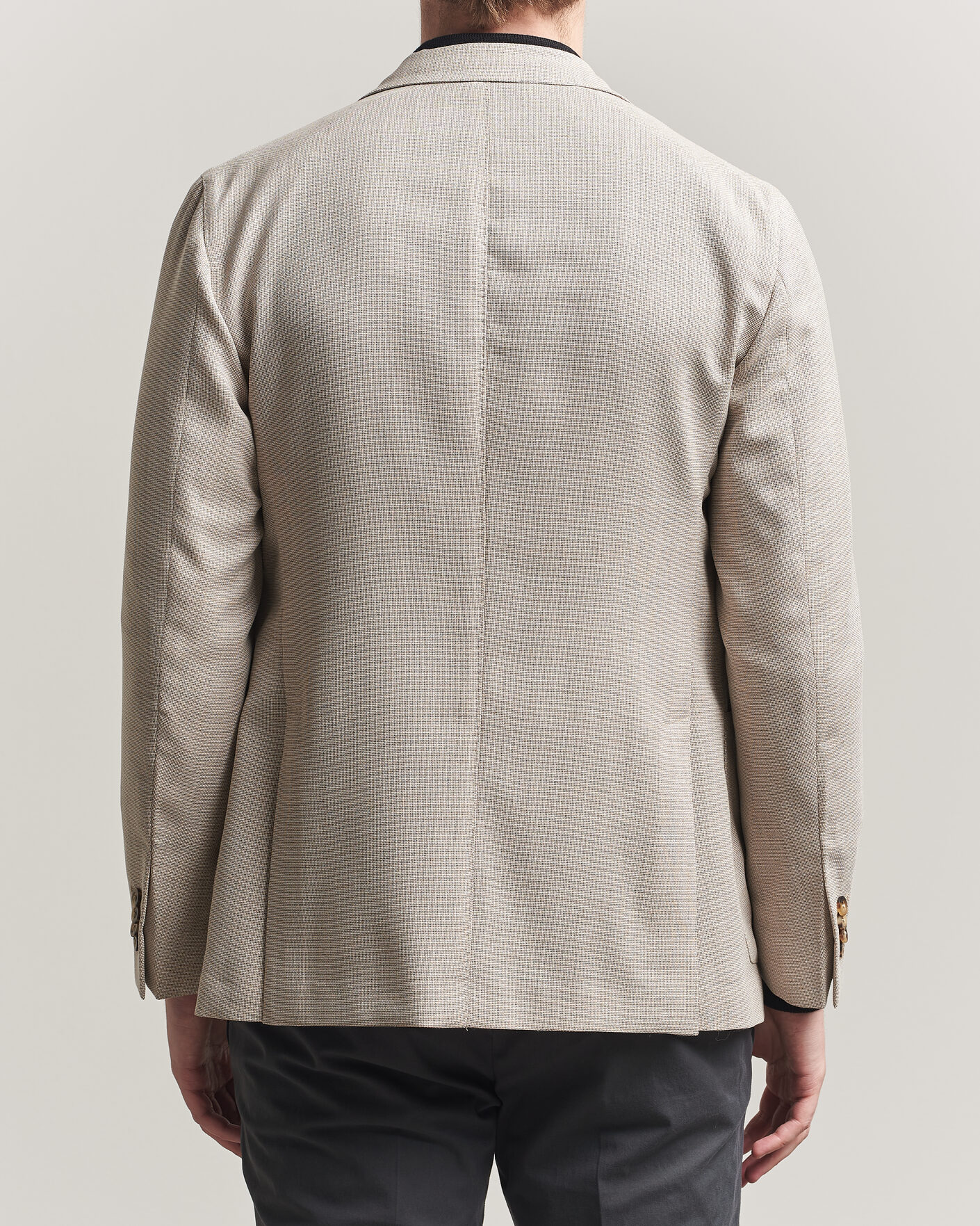 Homme | Blazers | Boglioli | K Jacket Wool Hopsack Blazer Light Beige
