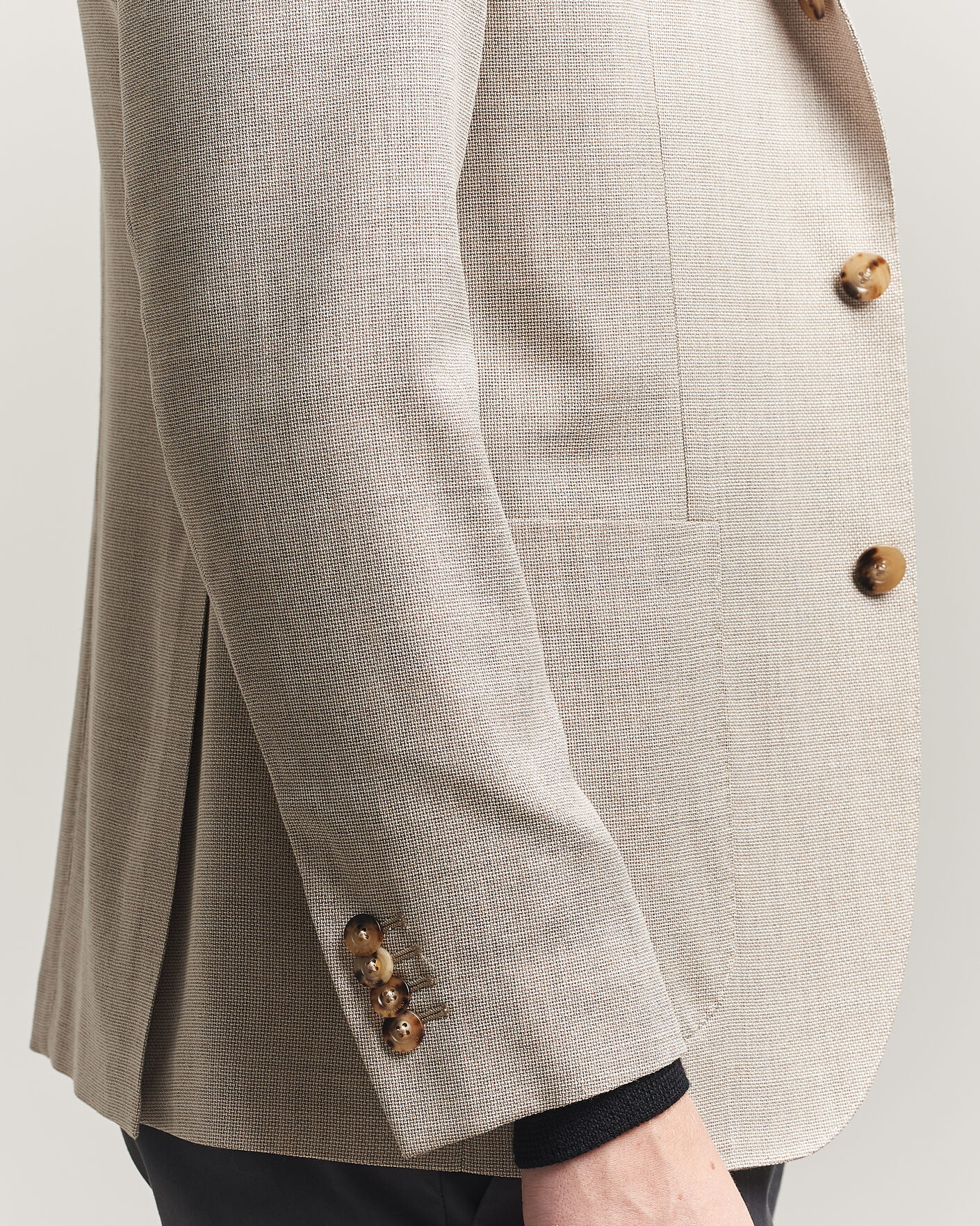 Homme | Blazers | Boglioli | K Jacket Wool Hopsack Blazer Light Beige